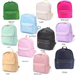 Keymay 11 Colors Fashion Waterproof Nylon Backpack Travel Work Daypack Sports Children Backpack School Bags