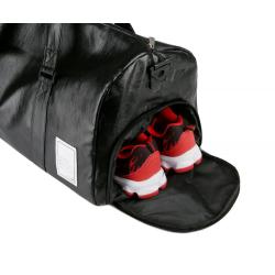 Mens personalized Travel Bags for Business Sport Leather Waterproof Crossbody Bag Mini Small Gym Duffel Bag