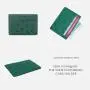 Cartera De Hombres ODM Minimalist Luxury Designer Real Ostrich Skin Small Card Holder Men Women's Business Mini Card Case