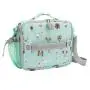 Double Insulated Water-Resistant Fabric Interior & Exterior Zippered Pockets Children Kids Lunch Bag Box