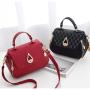 New wholesale luxury women bags leather brand zipper women fashion quilted leather bags tote handbags for women