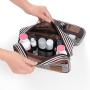 Travel Cosmetic Bag Waterproof Portable Polyester Neceser Hanging Wash Bag Organizer Bathroom Wash Bag