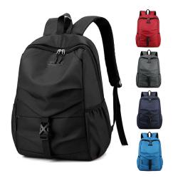 ZF149 New Casual Shoulder Bag Men Simple Travel Backpack Waterproof Lightweight Outdoor Trend Computer Bag Student Schoolbag