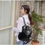 Factory wholesale shoulder bag female 2024 new casual backpacks outdoor travel backpack fashionable versatile shoulder schoolbag