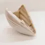 2024 Ladies New Single Shoulder Crossbody Bag Scalloped Shell Acrylic Bag Fashion Wedding Dinner Clutch Bag