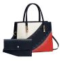 Two Pieces Of The Mother's Handbags For Ladies Girls Pure Color handbags Fashion Luxury PU Leather Purses Ry720094