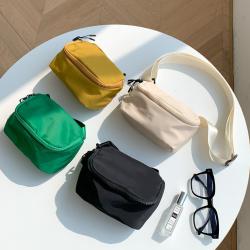 New Small Waistpack Fashion Korean Personalized Trend Crossbody Small Bag Nylon Mobile Chest Bag Wholesale