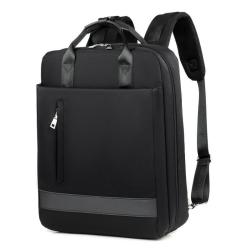 Manufacturer's cross-border rechargeable backpack 15.6-inch shockproof business backpack 17.3-inch high-capacity computer bag