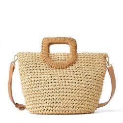 Wholesale Handwoven Women Summer Rattan Bag
