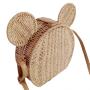 Bolsos Pure Color Magnetic Button Crossbody Bag Straw Wrapped Korean Single Shoulder Bag Fashion Girl Handbag Small OEM