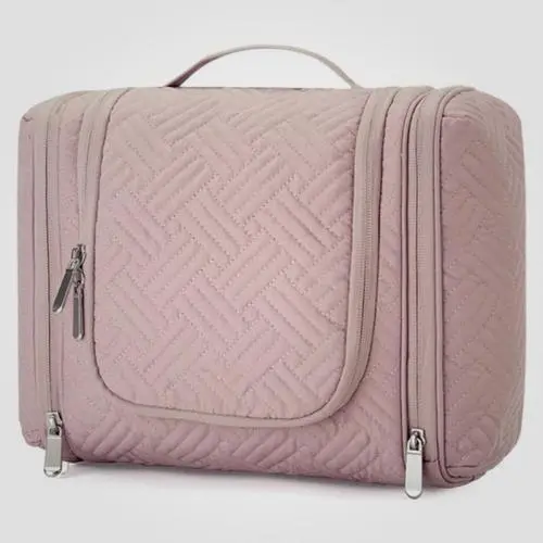 Custom Fashion Hanging Toiletry Bag Large Capacity Travel Cosmetic Accessories Makeup Bag with Logo
