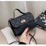 Simple Fashion Women Small Bag Cheaper Wholesale Handbags Ladies Shoulder Bags Causal Tote Bag PU Polyester Single Lady Purse