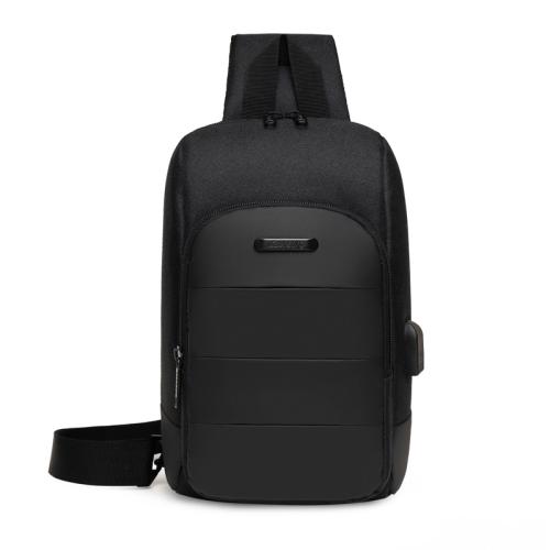 China factory small sports trend solid color men chest bag leisure single shoulder messenger bags