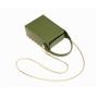 2024 Custom Women Lady Genuine Leather Mini Small Mobile Phone Chain Shoulder Crossbody Pouch Bag Purses