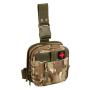 Unisex Outdoor Tactical Medical Bag Polyester Pillow-Shaped Legging Mobile Waist Zipper Closure Portable First Aid Toolkit