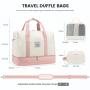 LOVEVOOK large capacity 21inch Weekender Bag with Wet Pocket and shoe compartment for women office hospital travel luggage bags