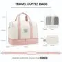 LOVEVOOK large capacity 21inch Weekender Bag with Wet Pocket and shoe compartment for women office hospital travel luggage bags