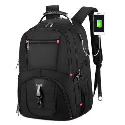 KBW668 Travel Backpack 50L Laptop Backpacks for Men Women Water Resistant College Business Work Bag with USB Charging Port