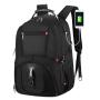 KBW668 Travel Backpack 50L Laptop Backpacks for Men Women Water Resistant College Business Work Bag with USB Charging Port