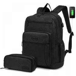 LOVEVOOK 2022 Waterproof Work Teacher/Nurse Travel Backpack 15.6 Inch Large Business College Bookbag Men Women Laptop Backpacks