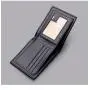 OEW014 Mens Short Wallet PU Leather Fashion ID Cards Holder Clutch Coin Purse Vintage Business Slim Man's Wallet