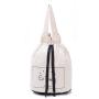 Gelory Wholesale Eco Friendly Canvas Drawstring Rope Bag Shopping Backpack Bags