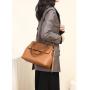 New Arrival Womens Shoulder Bags French Stylish Leisure Life Tassel Bags Large Capacity Classical Pu Leather Womens Hobo Bags