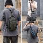 Nylon Cloth  Hiking Waist Bag Fanny Pack with Water Bottle Holder for Men Pouch Hip Bum Bag Chest Sling Bag