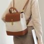 Wholesale Women Handbag Pu Leather Travel Backpacks Women's Designer Luxury Fashion Cotton Shoulder Bag Cross Body Bag Backpack
