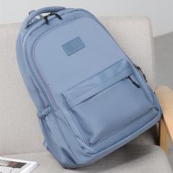 Popular School Large Capacity polyester fabric backpack casual shoulder back bag student backpack fit 14 inch laptop backpack