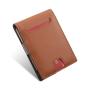 Wholesale men money clip leather mens wallet card holder rfid pu money clips wallets