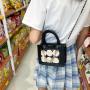 Custom PVC Transparent Window Women's Bag PU Tote Bag Zipper Single Shoulder Portable Niche Design Plus Logo