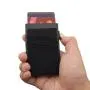In stock metal card case pop up wallet holder slim rfid aluminum card holder case