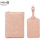 ZR367 New RFID Passport Holder Luggage Tag ID Passport Cover Label Plate Multifunctional Travel Passport Bag Set Travel