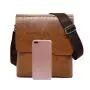 ZR495 Men Bag New Leather Briefcase Handbag backpack Single Shoulder Crossbody Bag PU Business Youth Vertical Boy Shoulder Bag