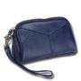 Good quality genuine leather women's change bag small clutch bag leather wallet for ladies carteras para mujer
