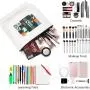 Gelory Zipper Canvas Makeup Pouches Women Travel Cosmetic Bags Portable Travel Makeup Bag With Zipper