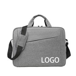 Custom Logo Water-resistant Laptop Sleeve Case Shoulder Bag Business Computer Briefcase College Laptop Carrier Bag