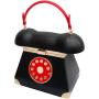 factory price low price  2024 Custom cute PU telephone vintage phone clutch handbag evening shoe and bag