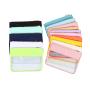 Factory Low MOQ Letter Embroidered Waterproof PVC Flat Zipper Pouch Cosmetic Organizer Travel Cosmetic Bag Clear Toiletry Bag