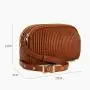 Wholesale Customized Cluth Bag Mini Women Pleated Bags Designer Pu Vegan Leather Crossbody Hang Bag