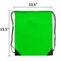 Gelory Polyester Drawstring Bags Solid Color Portable Sports Bag Outdoor Backpack Gym Drawstring Shoes Bag Clothes Backpacks