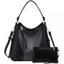 Realer Hobo Bags for Women PU Leather Purses and Handbags Large Hobo Purse with Tassel Crossbody Shoulder Bags ladies hand bags
