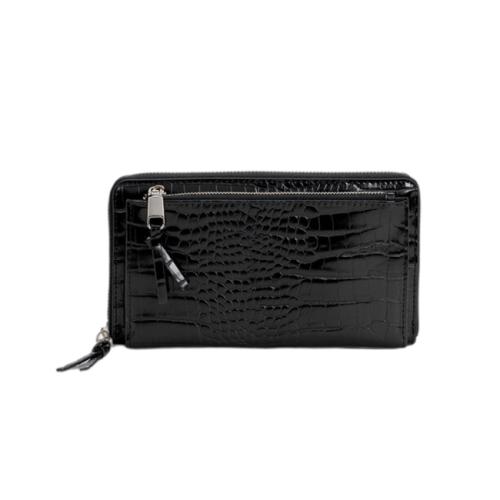 Large Capacity Crocodile Ladies Wallets and Purses Women PU Clutch Business Long Wallet