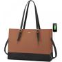 2022 LOVEVOOK 15.6 Inch Waterproof PU Leather Computer Bags ladies Business Office Work laptop Bag fashion women handbags