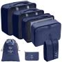 Wholesale 9 Set Packing Cubes Various Sizes Packing Organizer for Travel Accessories Luggage Carry on Suitcase