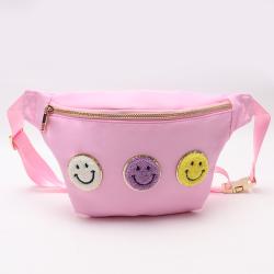 Low MOQ 6 colors Large Bum Bag Outdoor Sports Travel Women Men Nylon Fanny Pack Waist Bag Belt Bag
