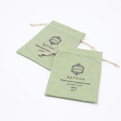 Wholesale Promotion Gift Eco-Friendly Natural Jute Pouch Burlap Linen Drawstring Jewelry Bag Jute Sack Packaging Bag