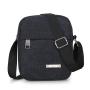 Retro men's canvas single shoulder crossbody bag, simple and trendy men's canvas bag