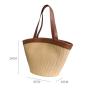 2024 New Arrival Large Capacity Women Shoulder Bags Luxury Handbags Ladies Woven Tote Bag For Women